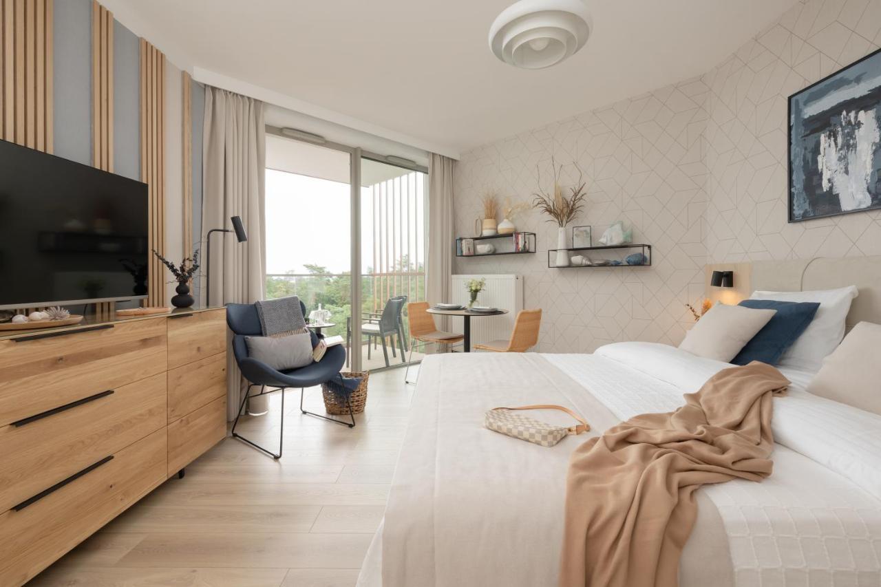 Апартаменты Pinea617 Seaview Поберово Экстерьер фото