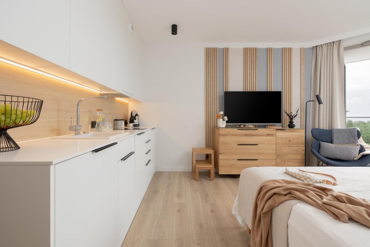 Апартаменты Pinea617 Seaview Поберово Экстерьер фото